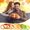 24Pcs Thanksgiving Silicone Bracelets Rubber Wristbands Fall Party Favors for Kids Decorations for Autumn Thanksgiving Party Kids Stuffers Filler Accessories Gifts Supplies